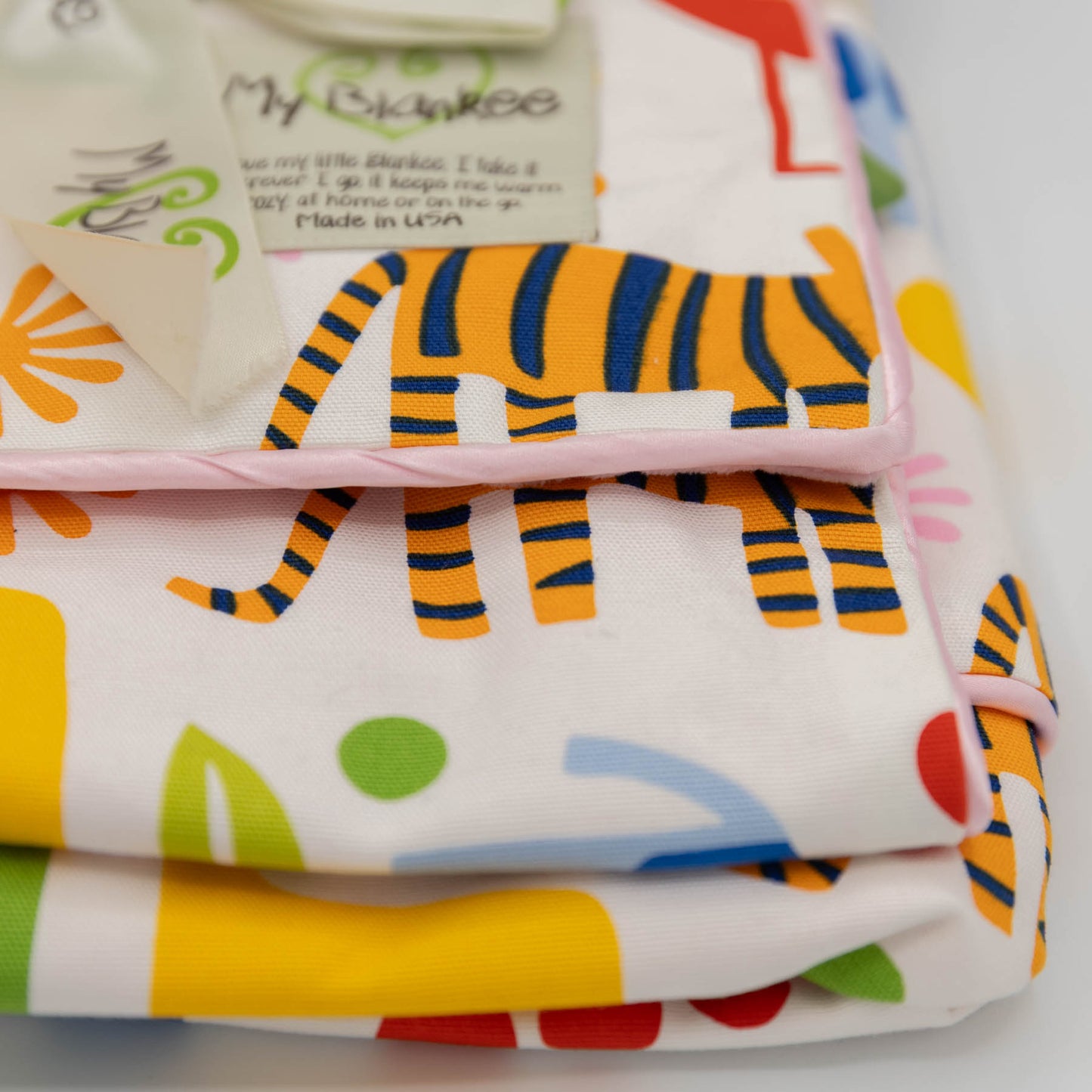 My Blankee -  Pink Minky Dot Baby Blanket