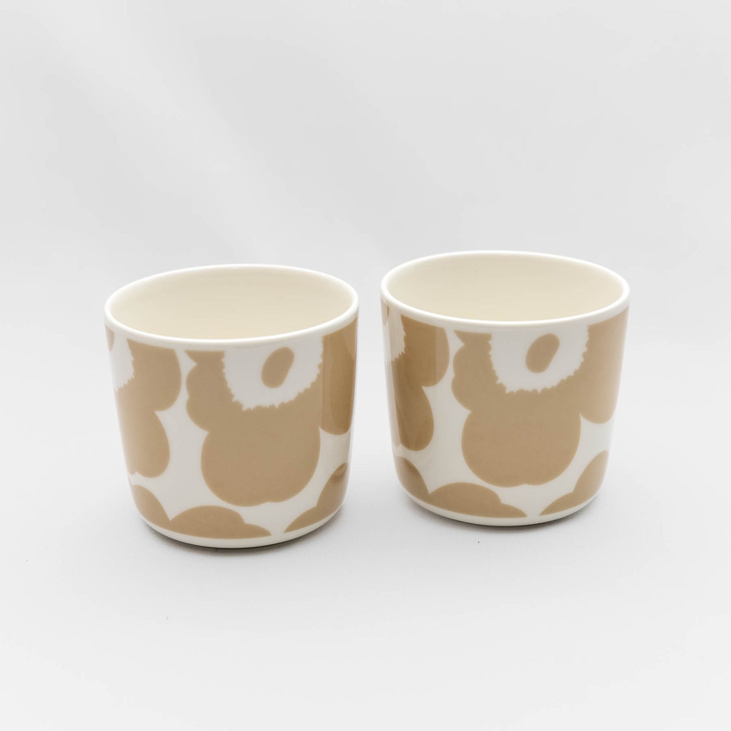 Marimekko - Latte Mug Pair Set of 2 Unikko Unikko Coffee Cup Small White/Beige