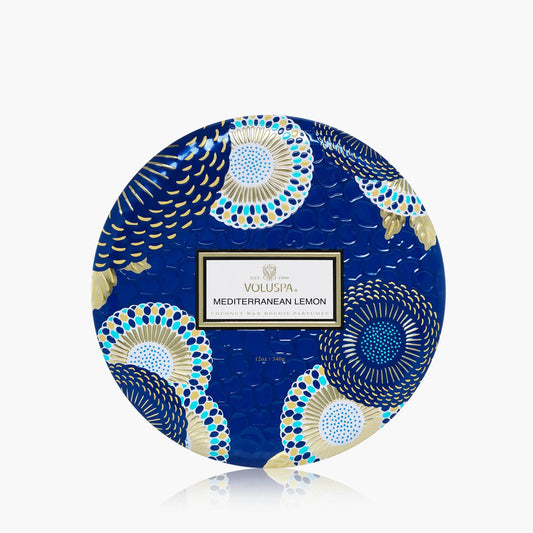 Voluspa - 3 Wick Candle - Mediterranean Lemon
