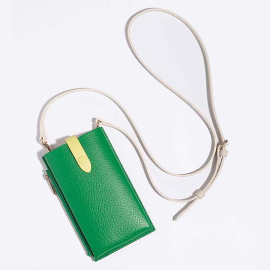 OAD New York - Parker Phone Crossbody - Morning Green + Chartreuse