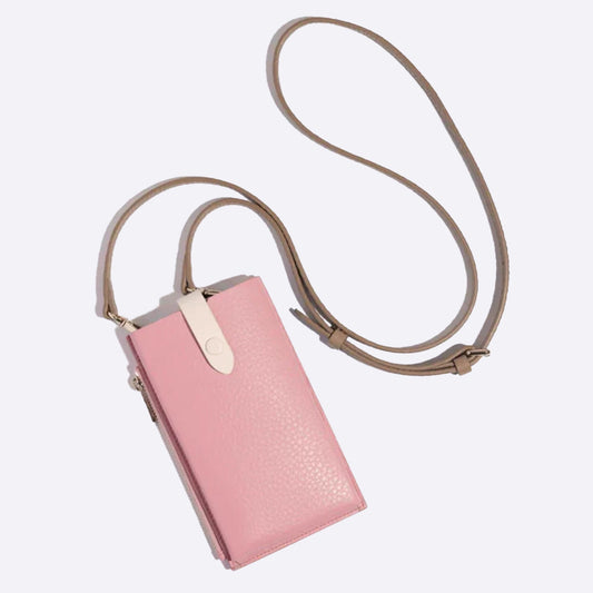 OAD New York - Parker Phone Crossbody - Sweet Pink + Creme