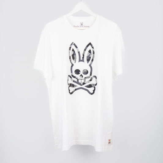 Psycho Bunny - Men's Howgate Draphic Tee - White