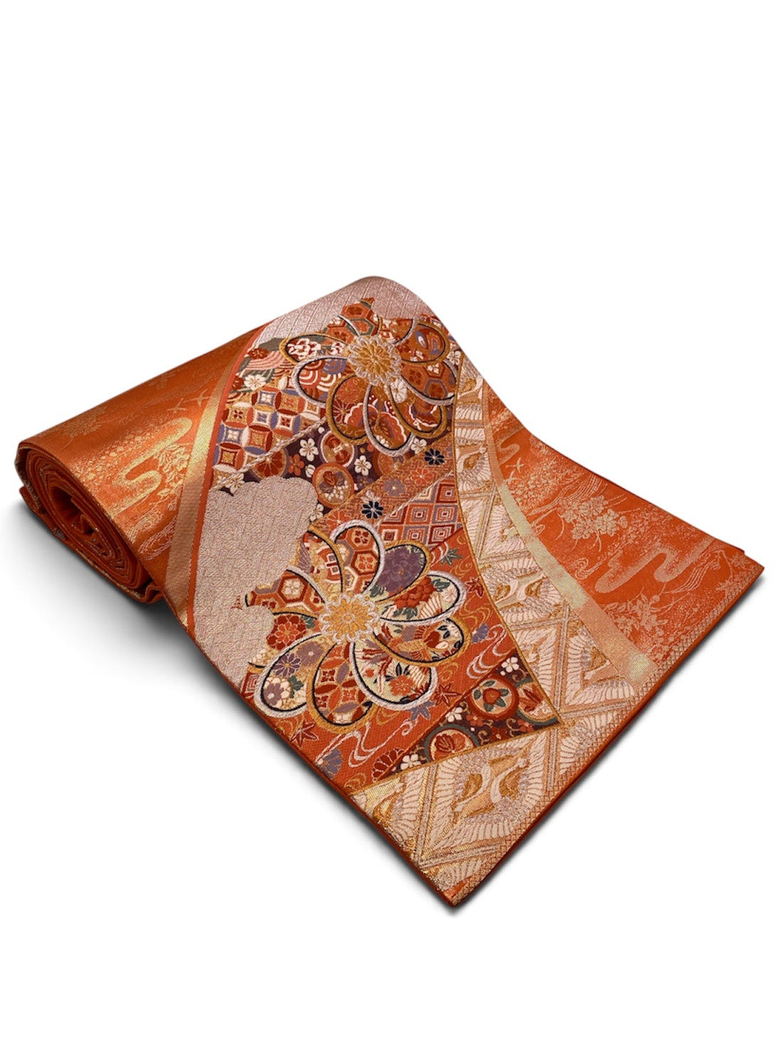 Vintage Japanese Kimono Belt Obi Table Runner (One of a kind)