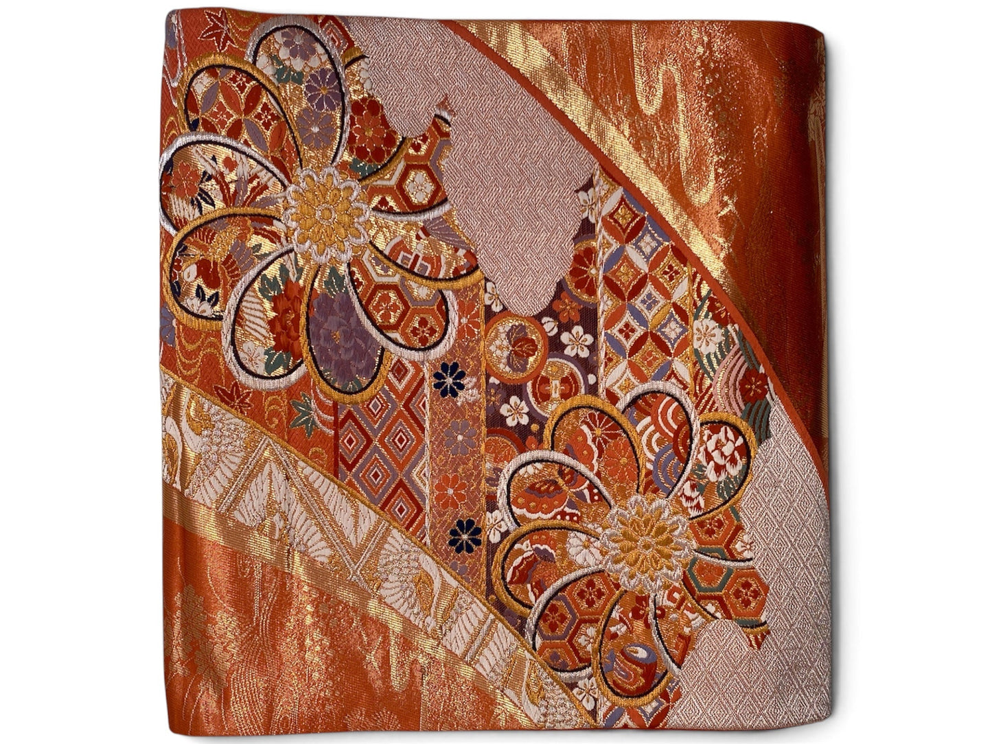 Vintage Japanese Kimono Belt Obi Table Runner (One of a kind)