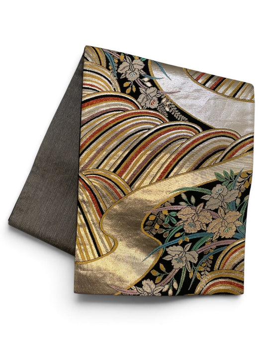Vintage Japanese Kimono Belt Obi Table Runner (One of a kind)