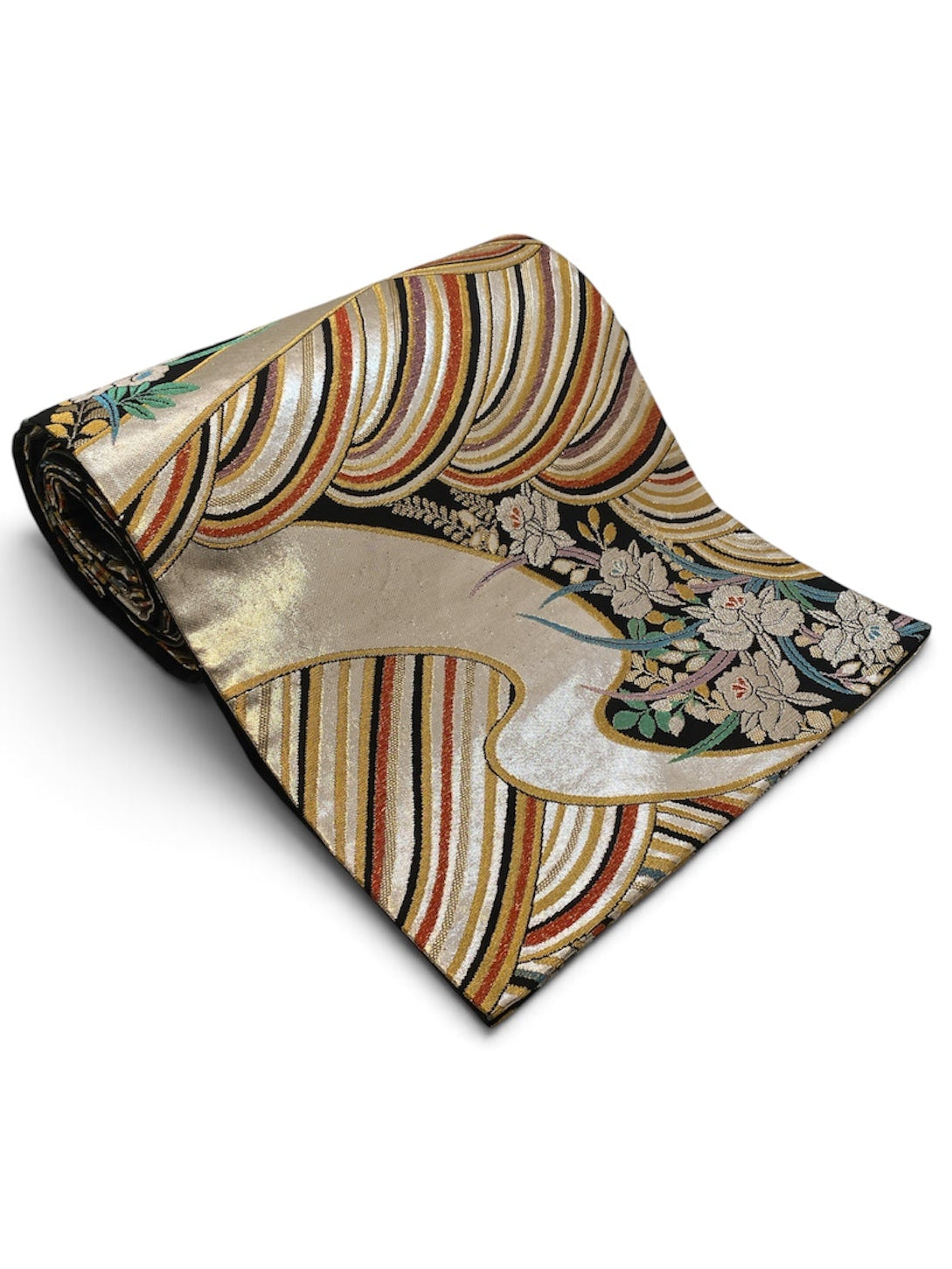 Vintage Japanese Kimono Belt Obi Table Runner (One of a kind)