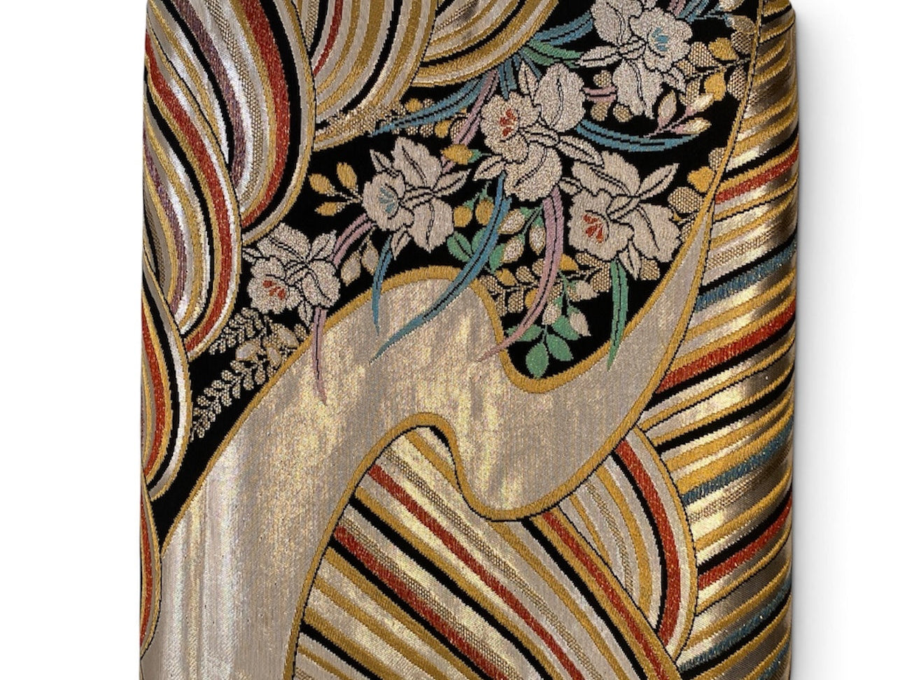 Vintage Japanese Kimono Belt Obi Table Runner (One of a kind)