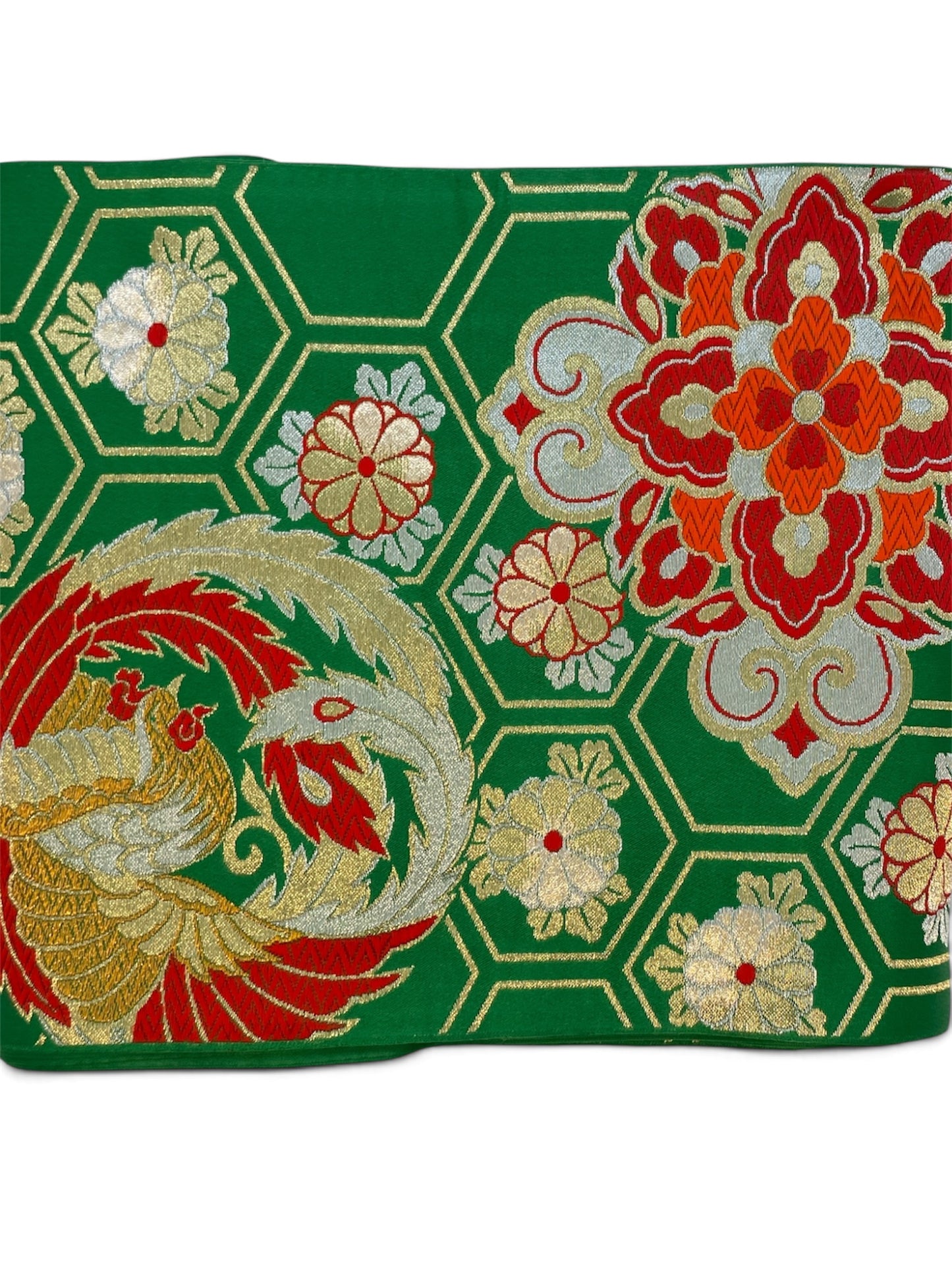 Vintage Japanese Kimono Belt Obi Table Runner (One of a kind)