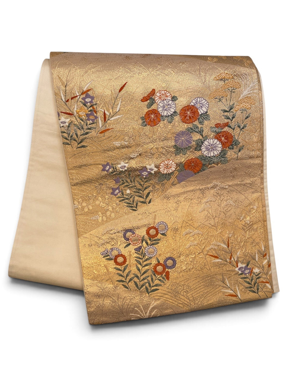 Vintage Japanese Kimono Belt Obi Table Runner (One of a kind)