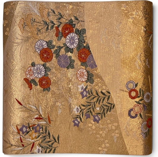 Vintage Japanese Kimono Belt Obi Table Runner (One of a kind)