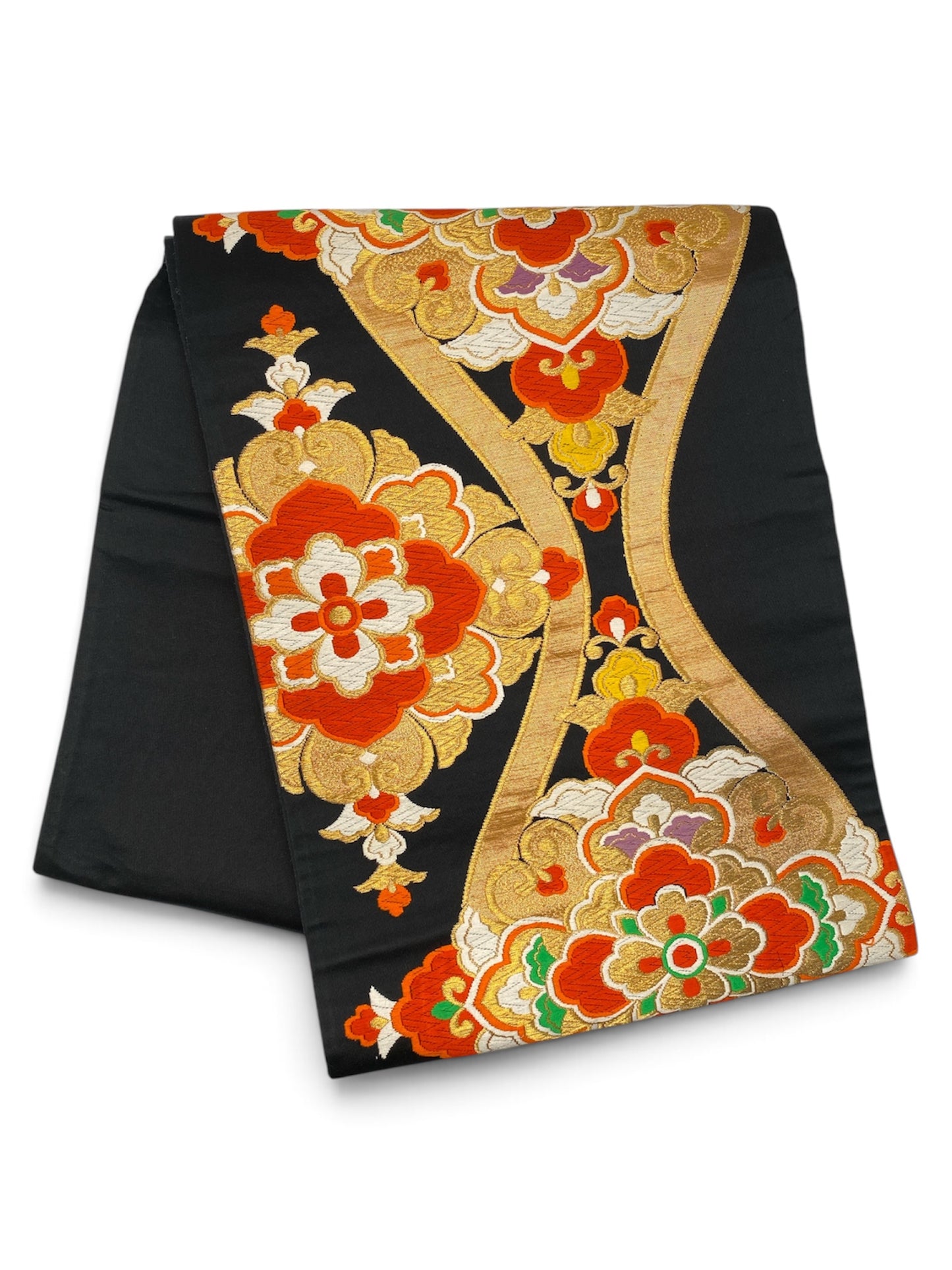 Vintage Japanese Kimono Belt Obi Table Runner (One of a kind)