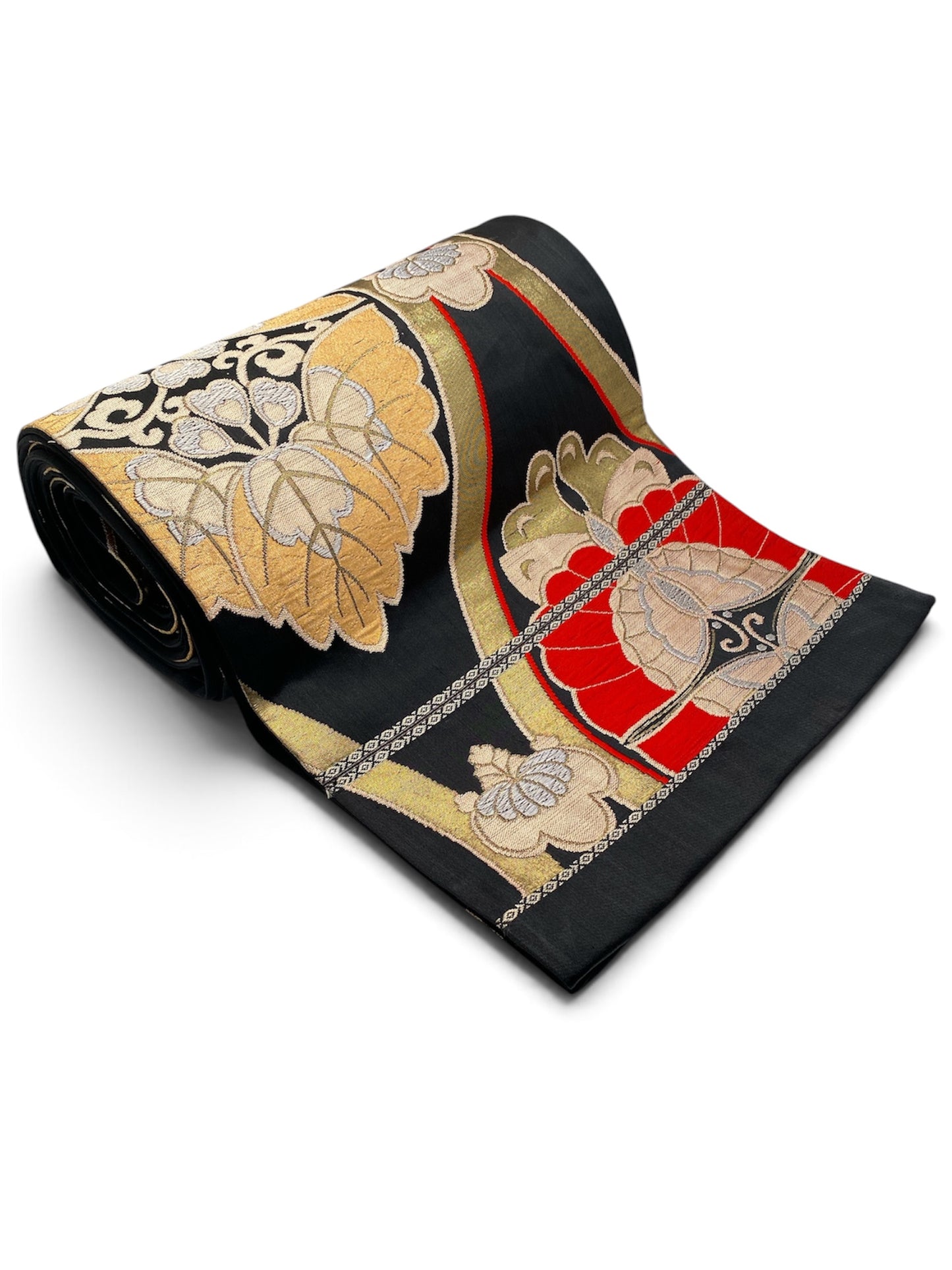 Vintage Japanese Kimono Belt Obi Table Runner (One of a kind)