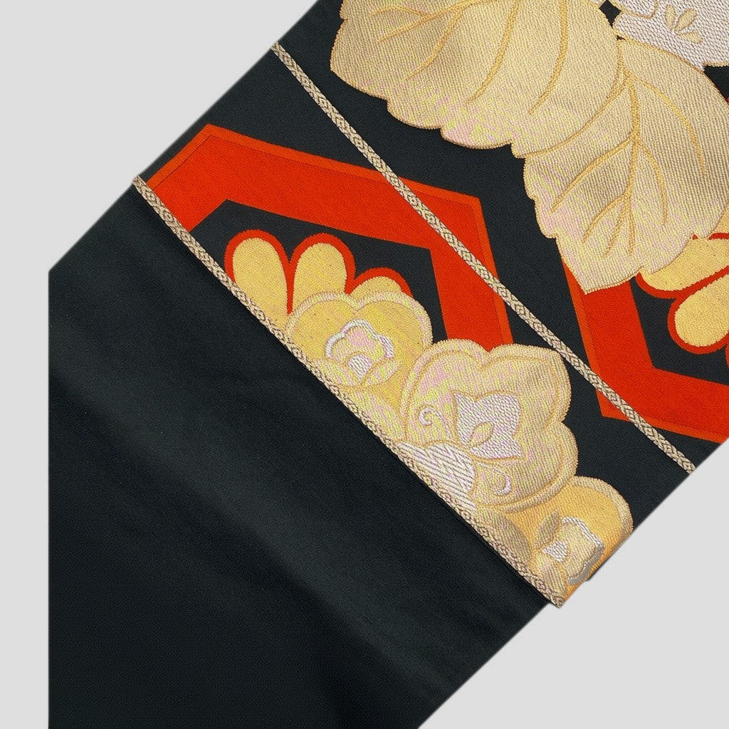 Vintage Japanese Kimono Belt Obi Table Runner (One of a kind)