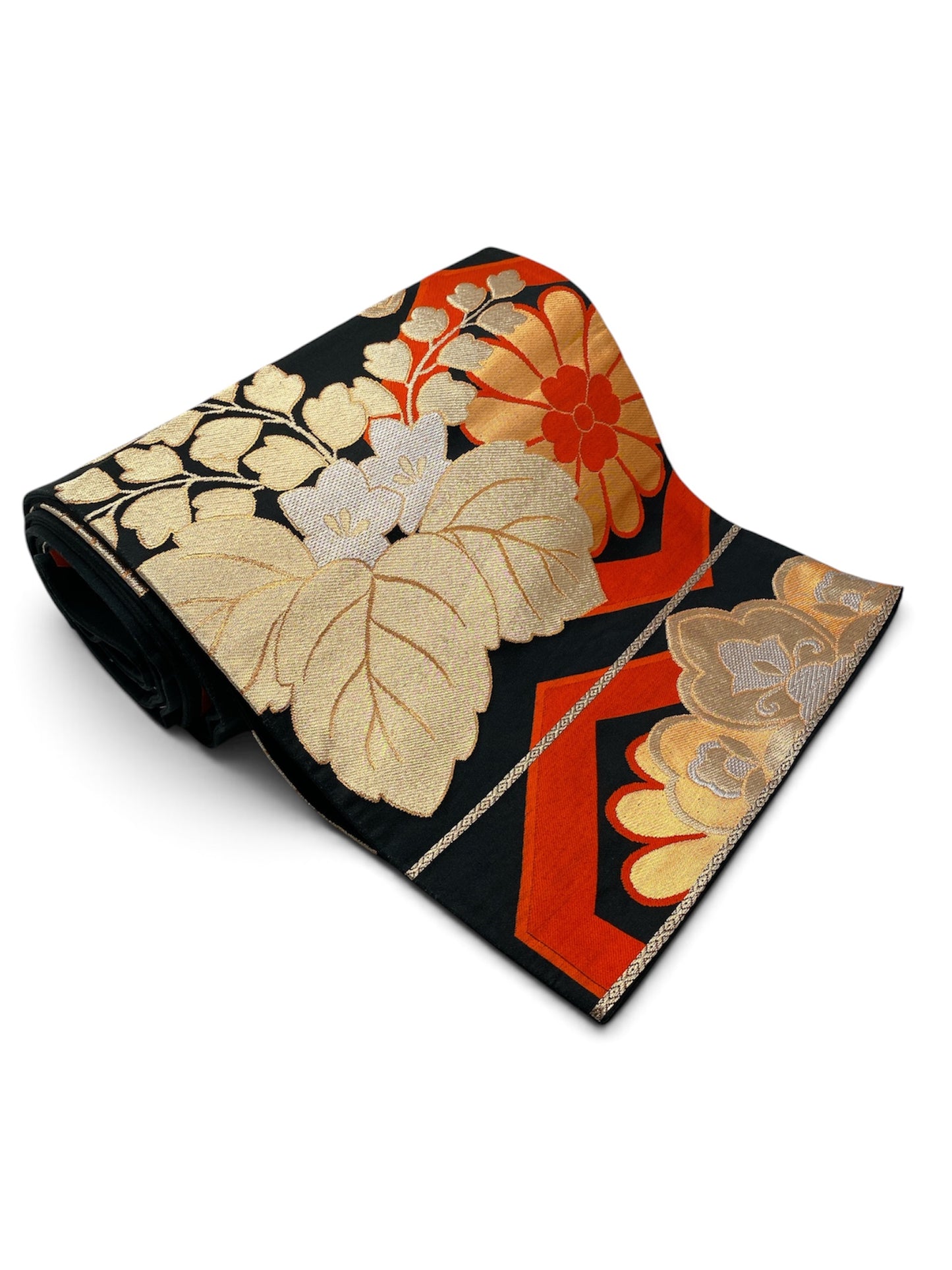 Vintage Japanese Kimono Belt Obi Table Runner (One of a kind)