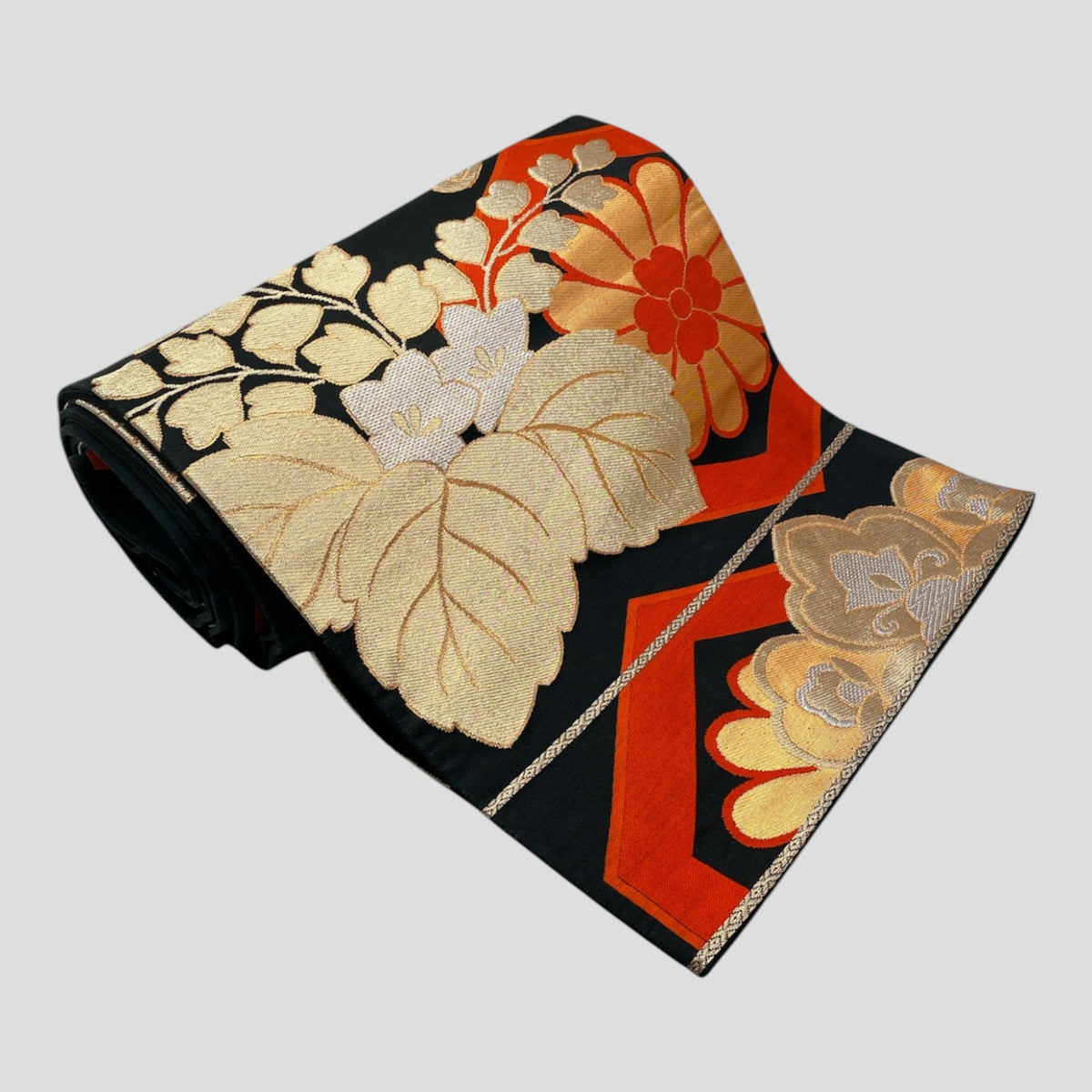 Vintage Japanese Kimono Belt Obi Table Runner (One of a kind)
