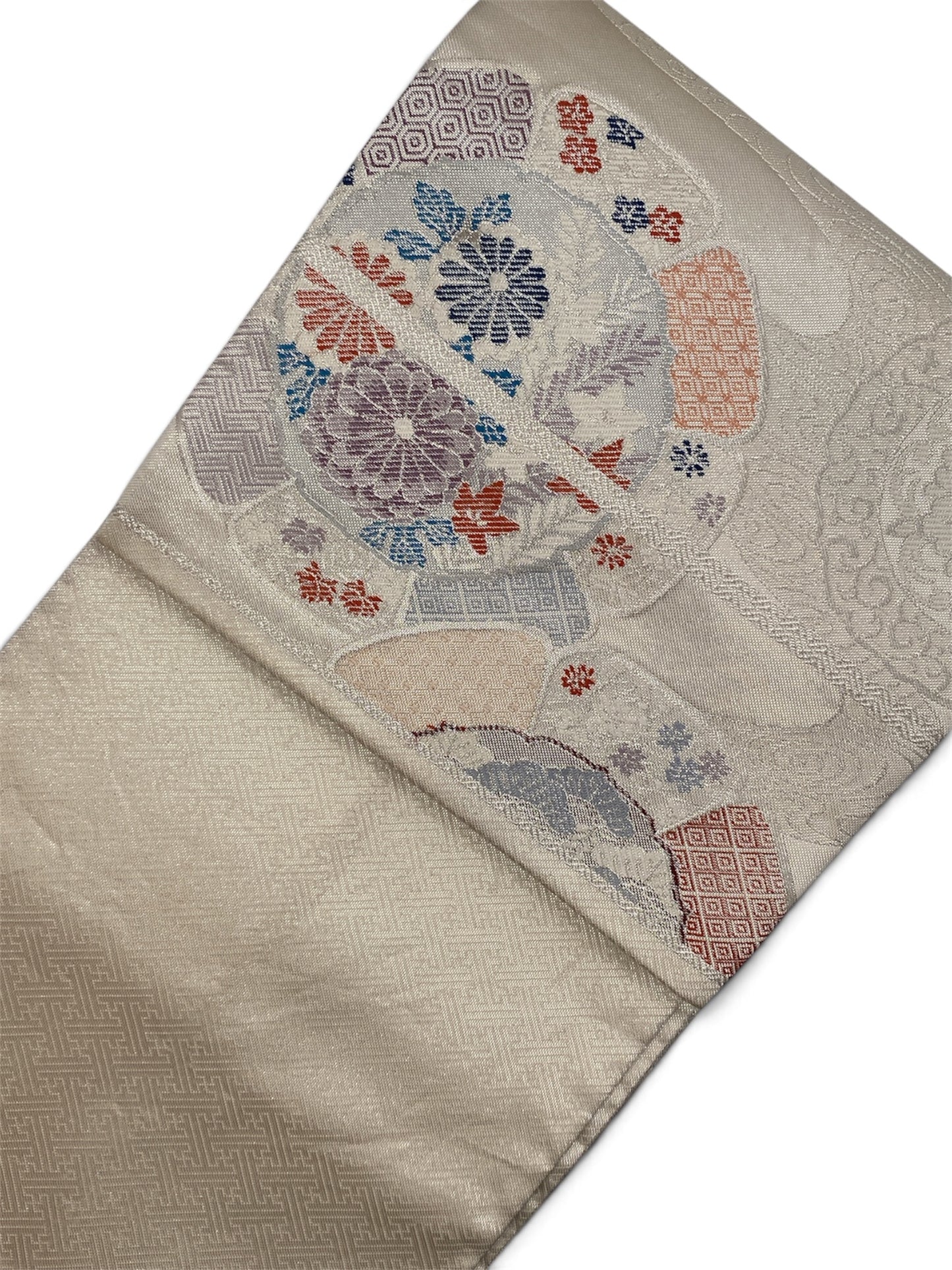 Vintage Japanese Kimono Belt Obi Table Runner (One of a kind)