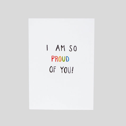 Wunderkid - Greeting Card - Proud of You