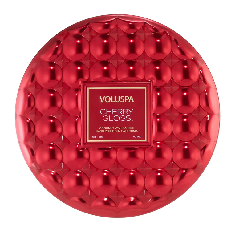 Voluspa - 3 Wick Candle - Cherry Gloss