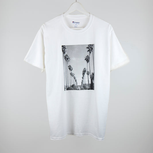 Champion - Lune Noir Original Palmtree T-shirt - White