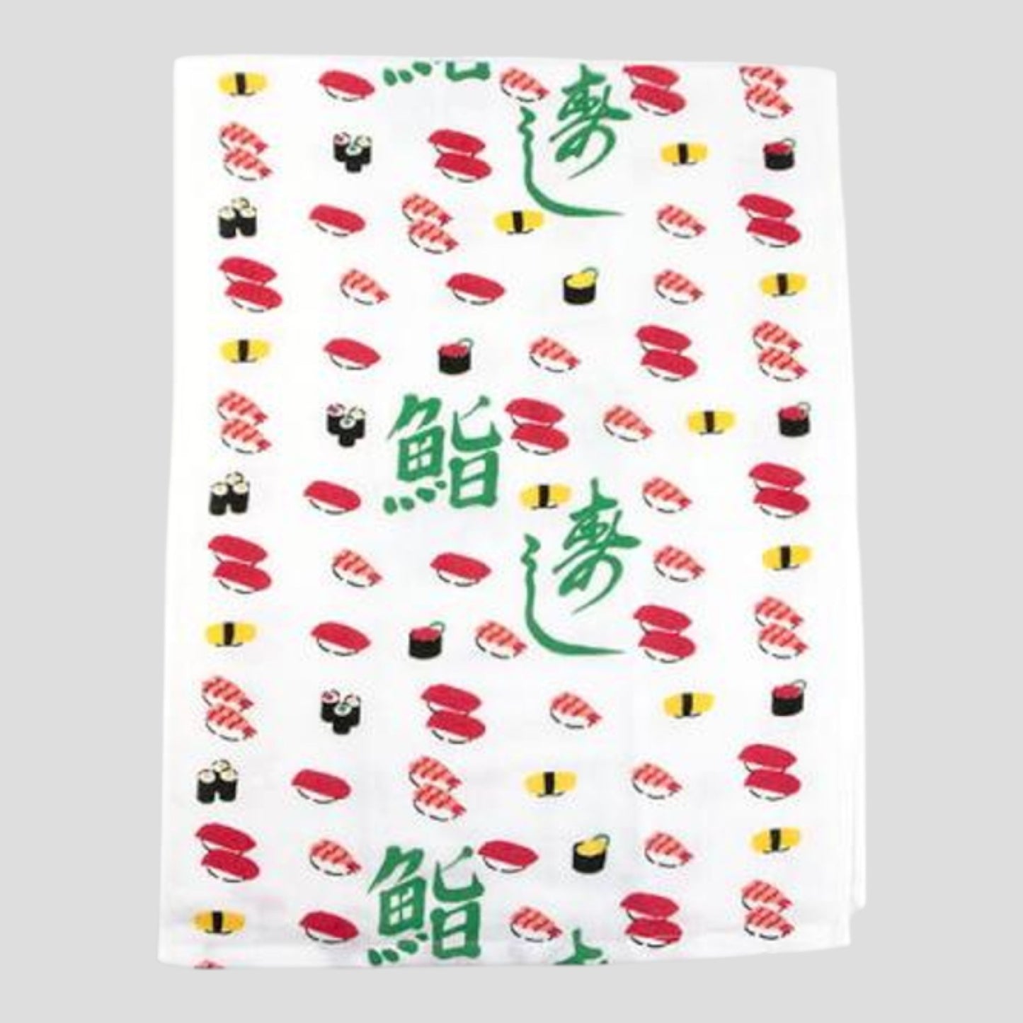 Premium Gauze Tenugui Towel - Sushi