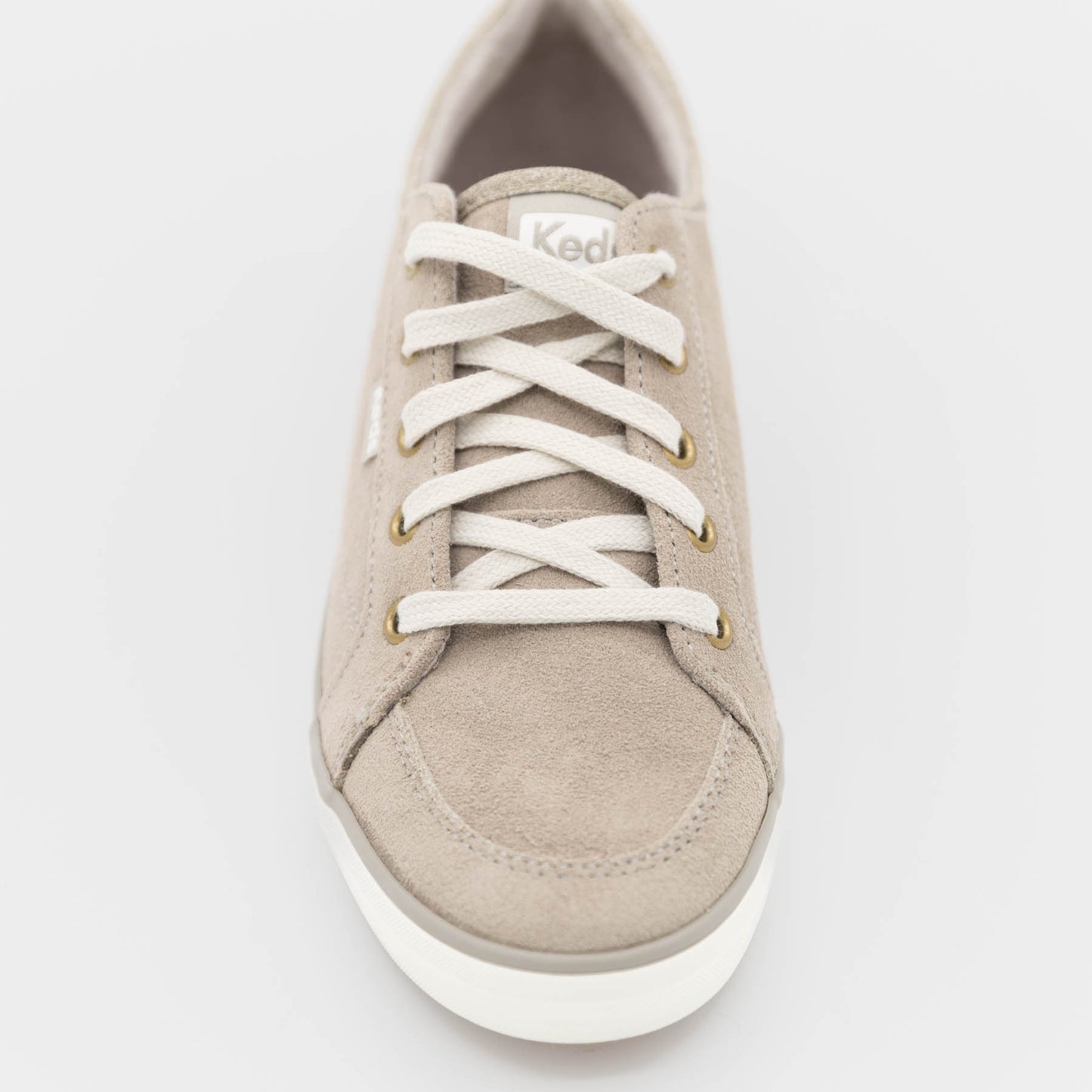 Keds - Center Ii Dove Gray Suede Lace Up Sneaker
