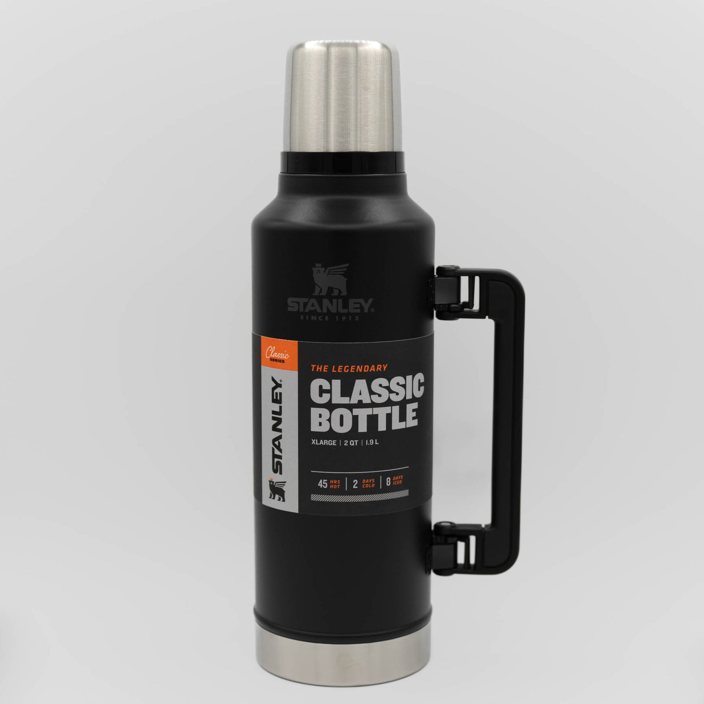 Stanley - The Legendary Classic Bottle - Matte Black - 2 QT/ 1.9 L