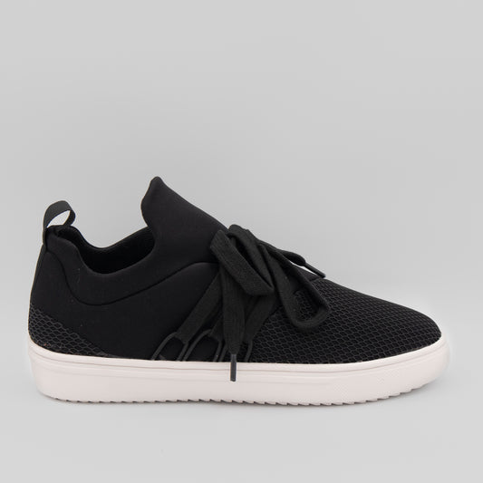 Steve Madden - Lancer Mid Top Sneaker - Black