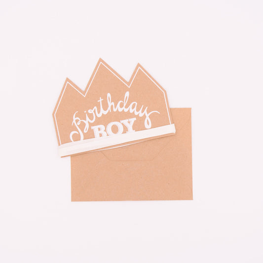 Sugar Paper - Greeting Card - Birthday Boy