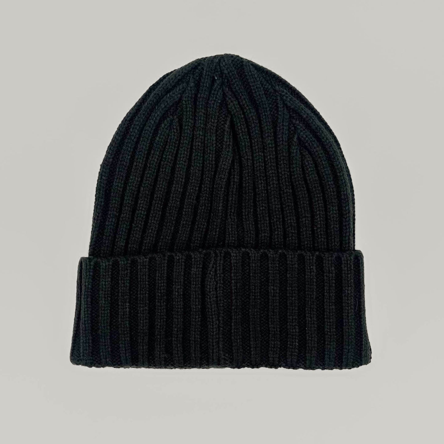 Tommy Hilfiger - Fleece Big Flag Beanie Hat - Black