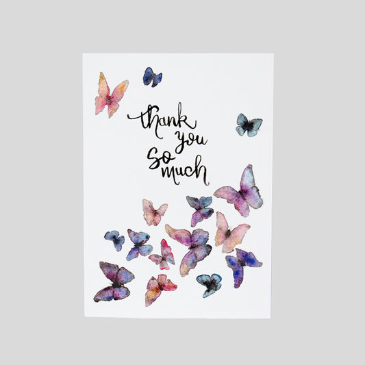 Wunderkid - Greeting Card - Butterfly Thanks