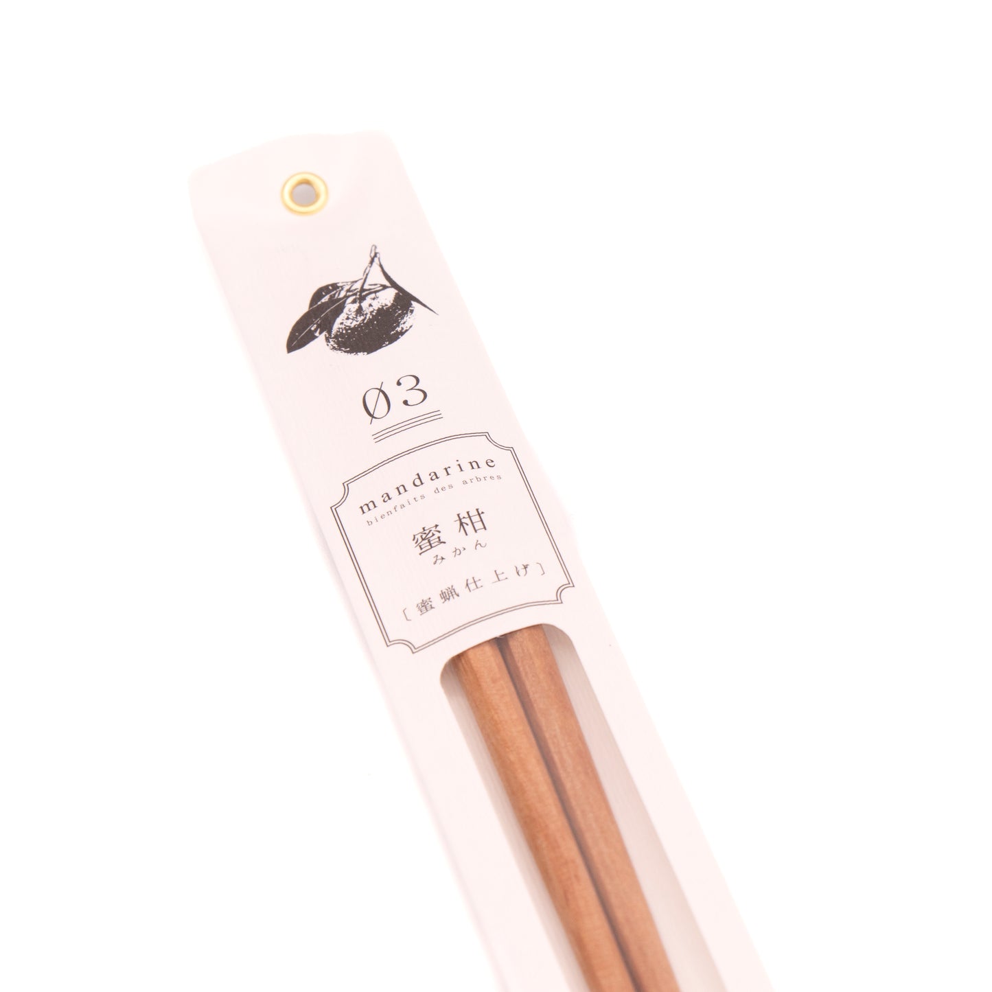 Tetoca - Wooden Chopsticks - Mandarine