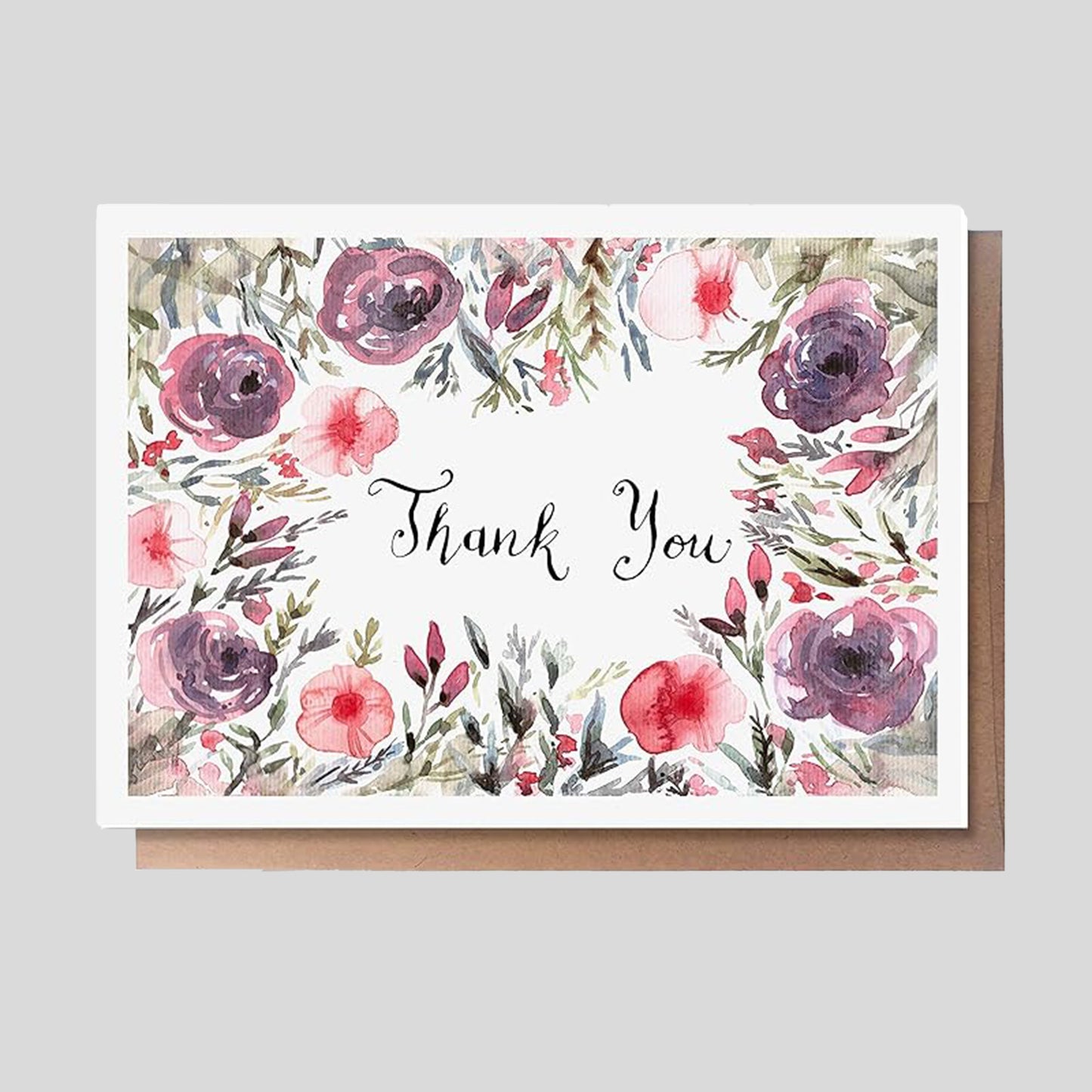 Wunderkid - Greeting Card - Thank You Flowers