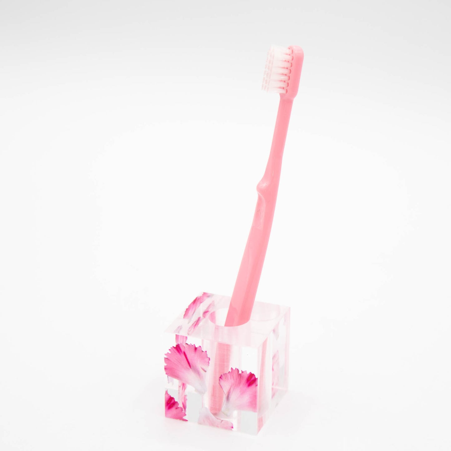 Toumei - Oshibana toothbrush holder - Carnation_romany