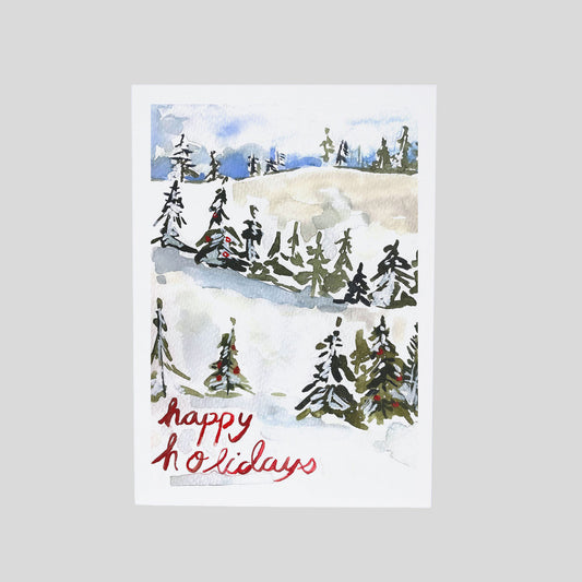 Wunderkid - Greeting Card - Holiday Trees