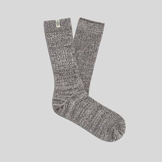 UGG - Women's  Rib Knit Slouchy Crew Sock - Nightfall