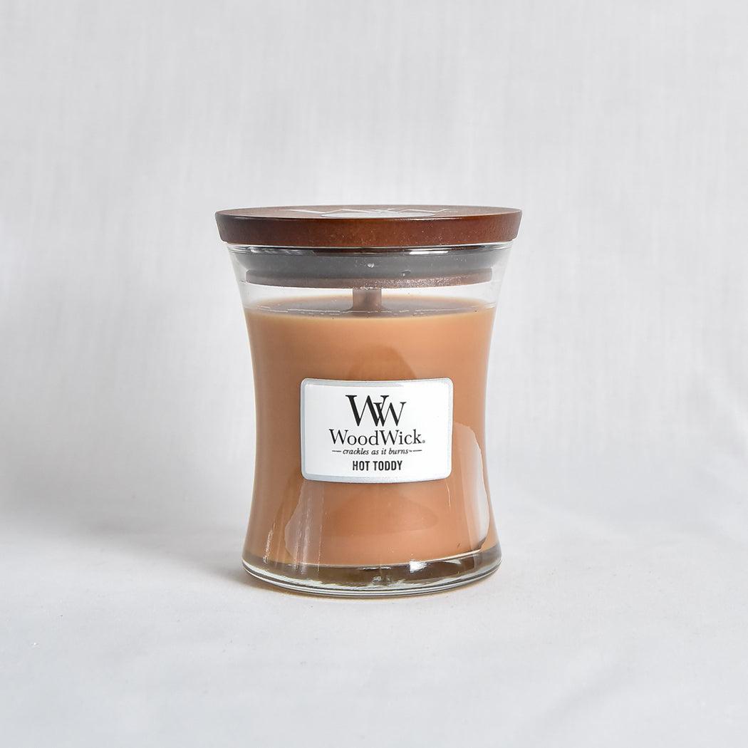 Wood Wick - Medium Cracking Candle - Hot Toddy