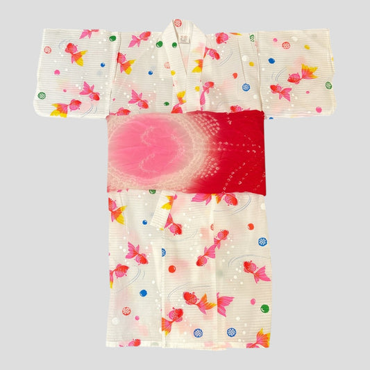 Kids Vintage Yukata Kimono