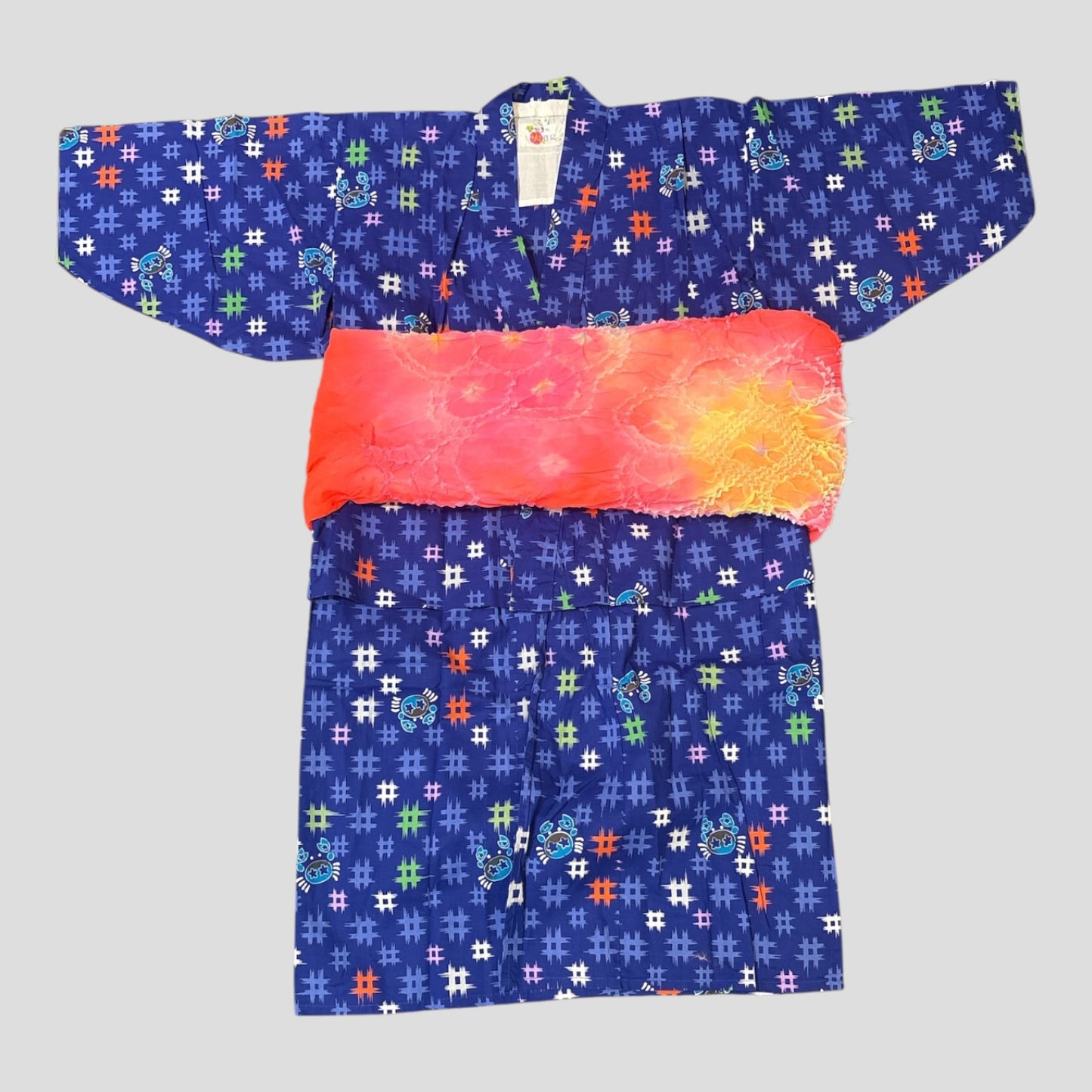 Kids Vintage Yukata Kimono