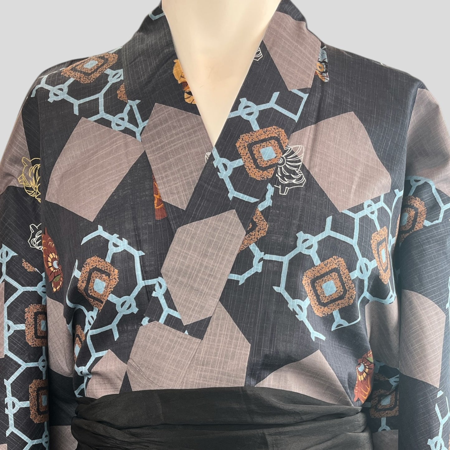 Men's Vintage Yukata Kimono