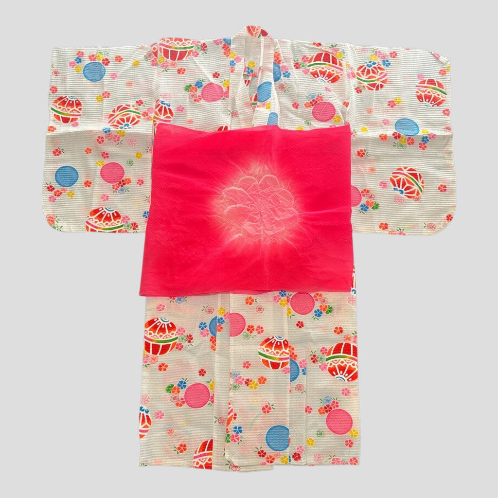 Kids Vintage Yukata Kimono