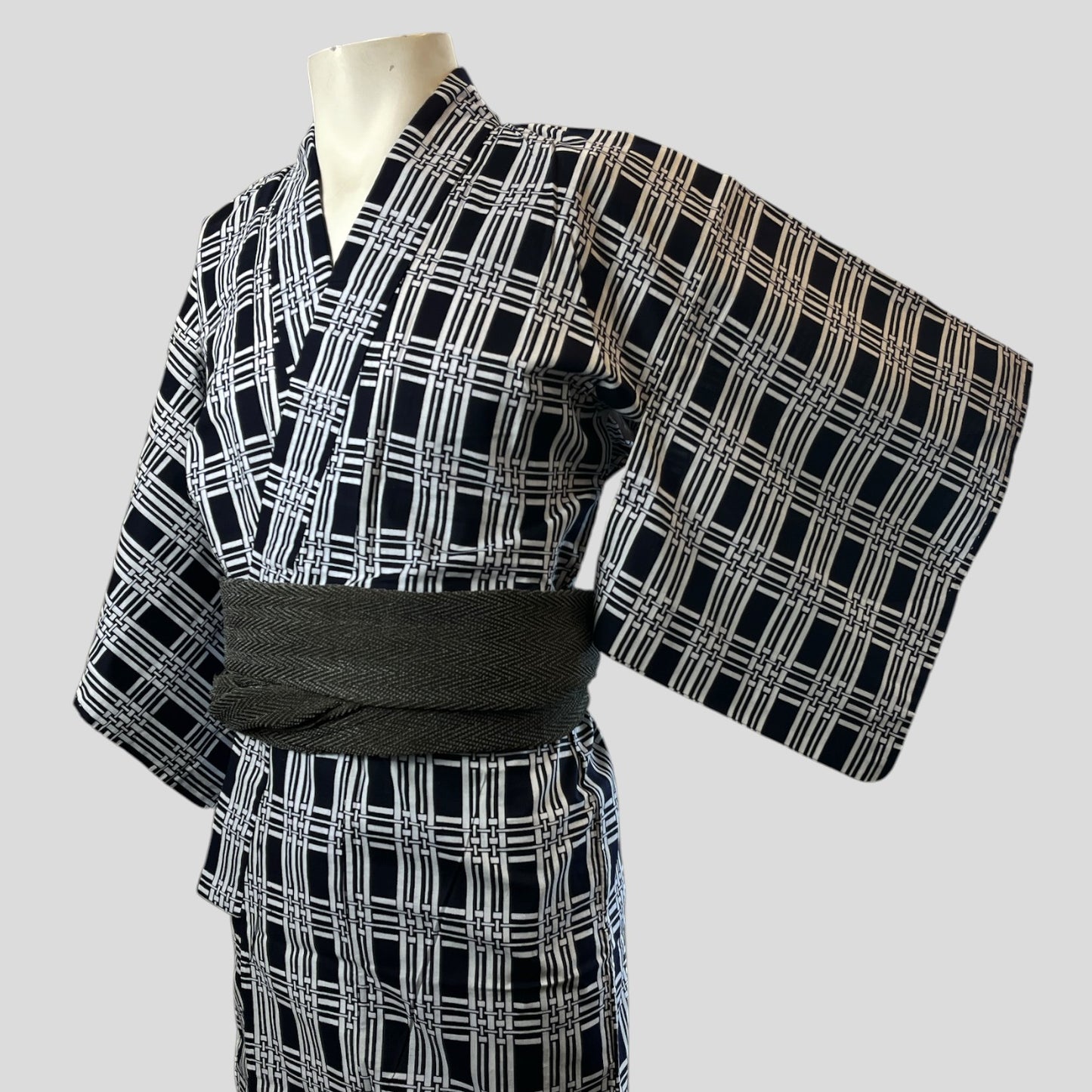 Men's Vintage Yukata Kimono