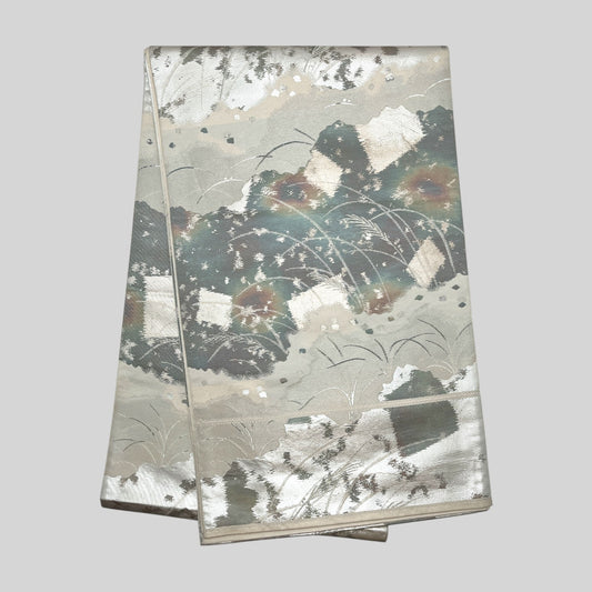 Vintage Japanese Kimono Belt Obi Table Runner (One of a kind)