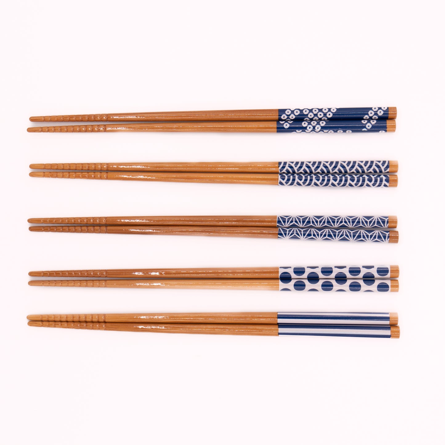 Chopstick 5 piece set Japanese pattern