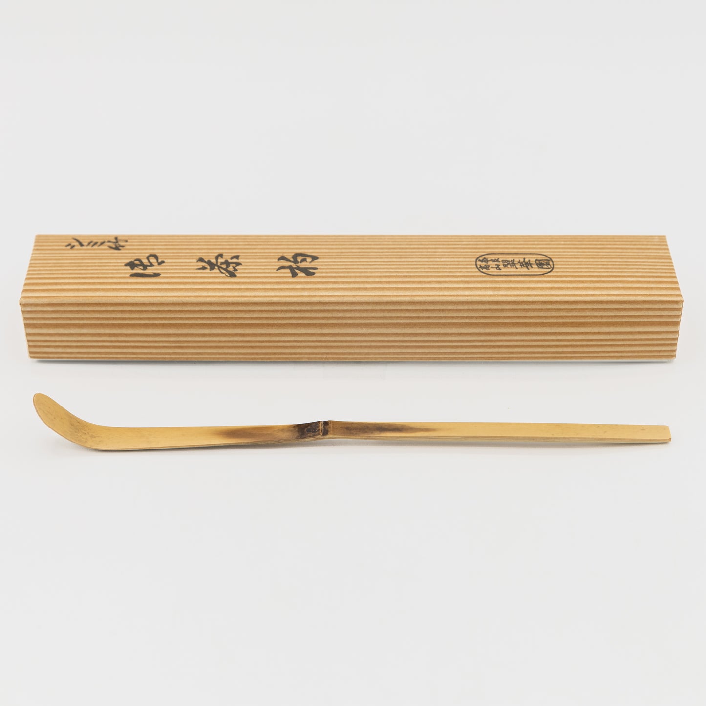 Takayama Chasen - Marked Bamboo Chashaku(tea scoop)