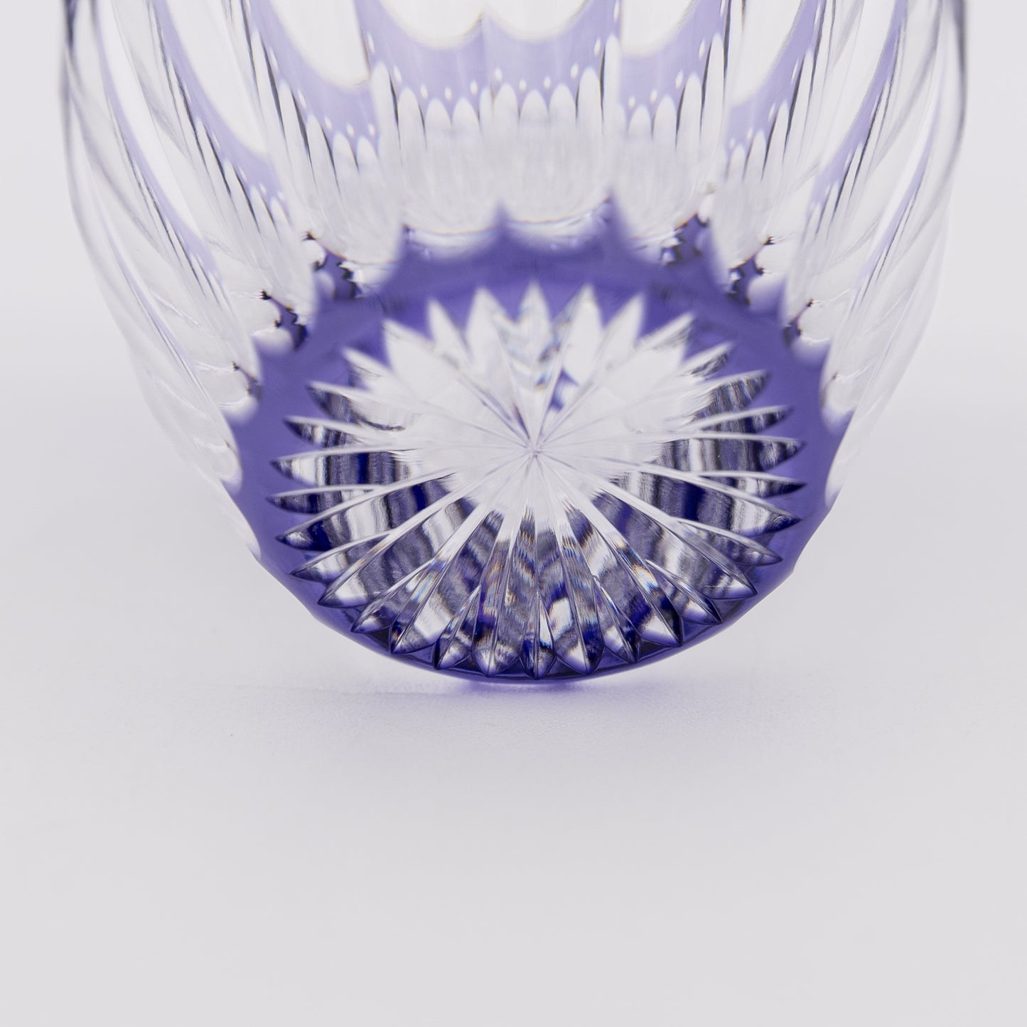 Kagami Crystal - Sake Glass - Chrysanthemum　
