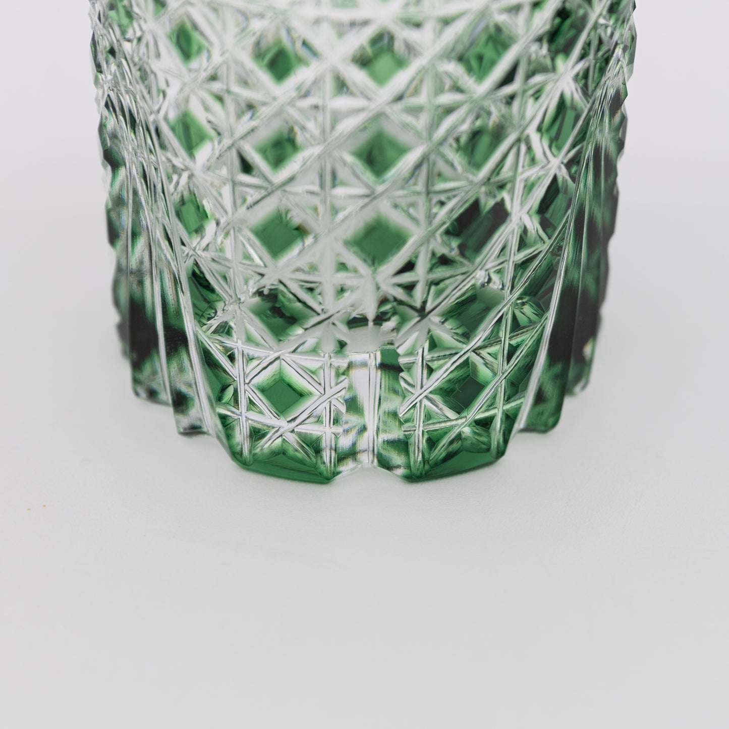 Kagami Crystal - Beer Glass - Drape & Tetragonal Basket Weave