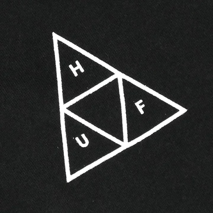 HUF - Essentials TT P/O Hoodie - Black