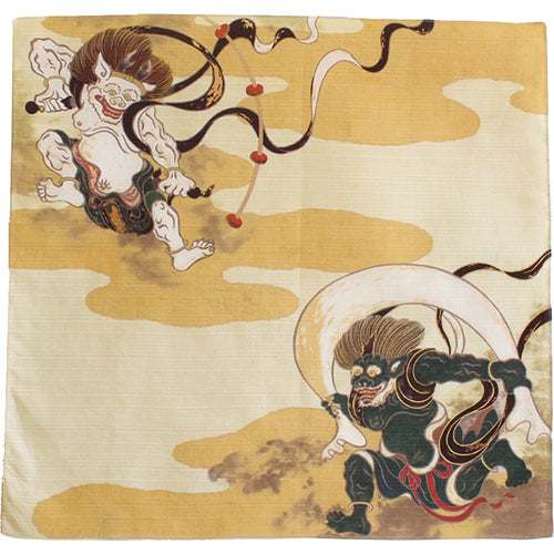Furoshiki Wrapping Cloth | Kawaraya Soutatsu - Fujin Raijin Zu