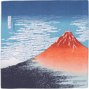 Frosiki -Katsushika Hokusai Nami-Aka fujil-